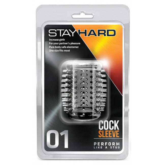 Blush Stay Hard Cock Sleeve 01 Clear