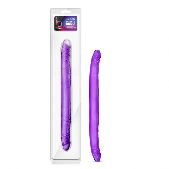 Blush B Yours 16 Inch Double Dildo Purple