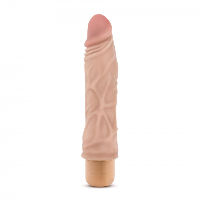 Blush Dr. Skin Cock Vibe 10 Flesh