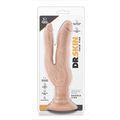 Blush Dr. Skin Cock Vibes Double Vibe Beige