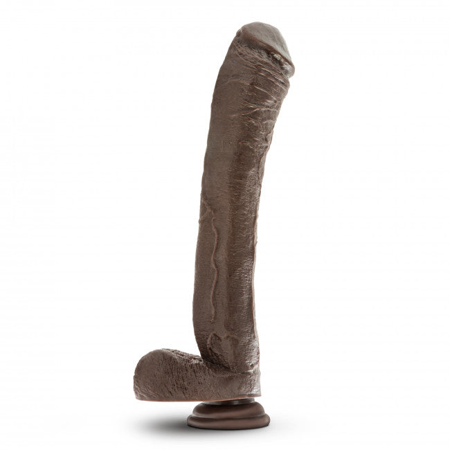 Blush Dr.Skin Mr.Ed 13 Inch Dildo Chocolate