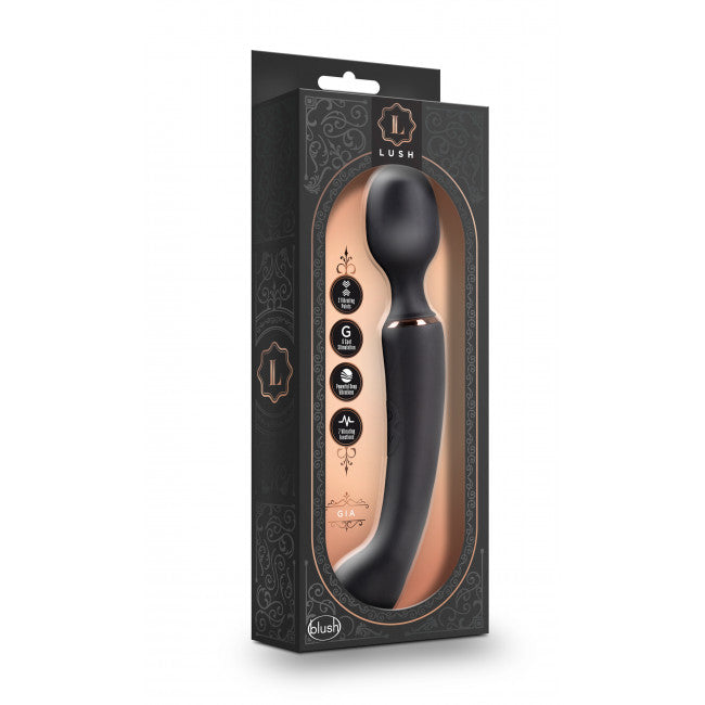 Blush Lush Gia Black Vibrator