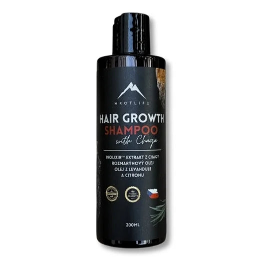 Hrotlife Shampoo with Chaga extract to promote hair growth 200 ml