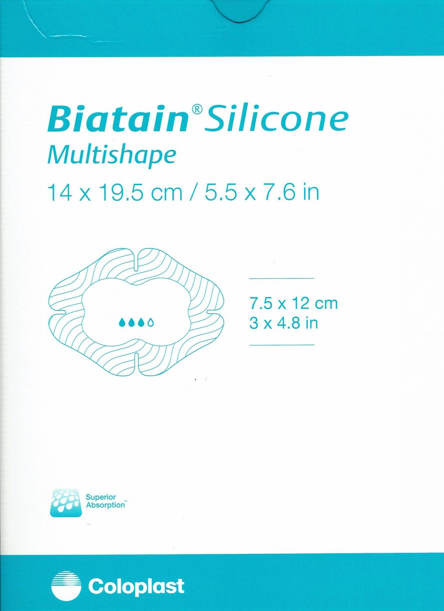 BIATAIN Silicone Multishape 14 x 19.5 cm, 5pcs