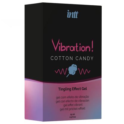intt Vibration! Cotton Candy Tingling Effect Gel 15ml