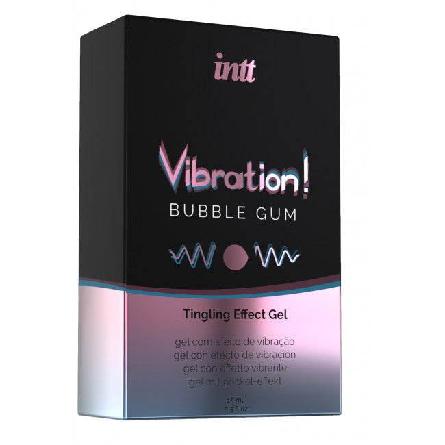 intt Vibration! Bubble Gum Tingling Effect Gel 15ml