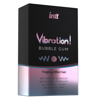 intt Vibration! Bubble Gum Tingling Effect Gel 15ml