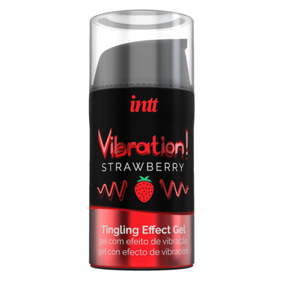 intt Vibration! Strawberry Tingling Gel 15ml