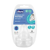Chicco Perfect 5 Nipple for Perfect 5/Well-Being bottle for porridge 6m & up; 2 pcs