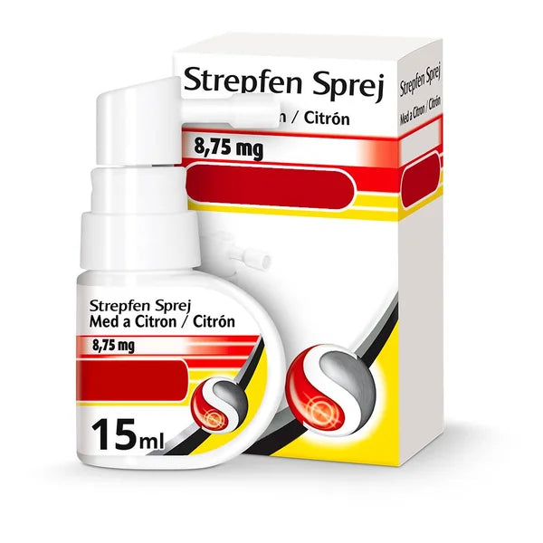 Strepfen Spray Honey and Lemon 8.75 mg 15 ml
