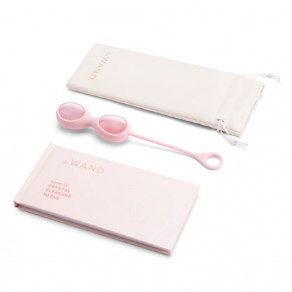 Le Wand Crystal Yoni Eggs Pink