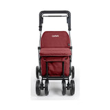 Carlett Senior Assist 38l dark red wheeled shopping bag trolley