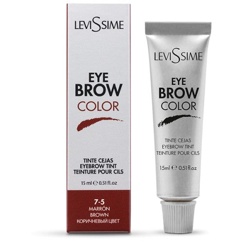 LEVISSIME eyebrow color brown, 15 ml