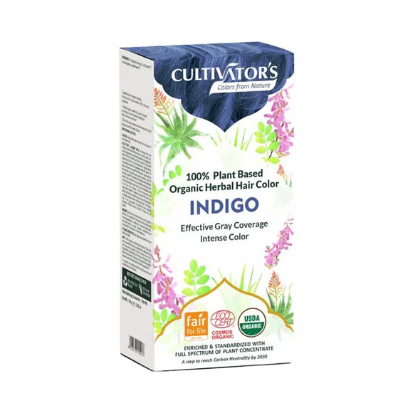 Cultivator's Organic Herbal Hair Color Indigo