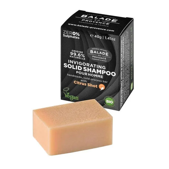 Balade en Provence Invigorating solid shampoo Citrus 40 g