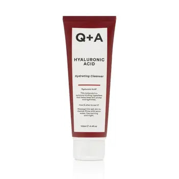 Q+A hyaluronic acid hydrating cleanser 125 ml
