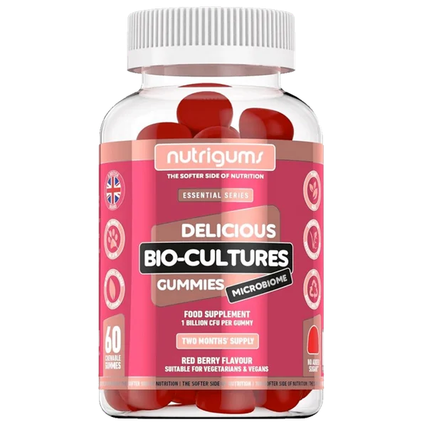 Nutrigums Bio-Cultures Microbiome 60 jelly - forest fruit