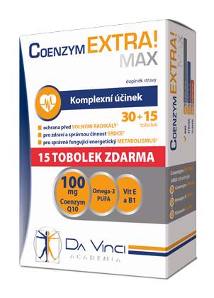 DaVinci Coenzyme EXTRA! Max 100mg - 45 capsules