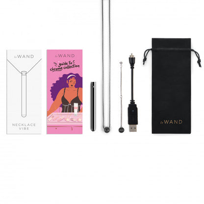 Le Wand Vibrating Necklace Black