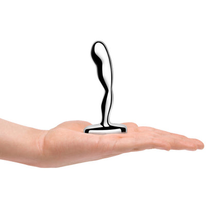 b-Vibe Stainless Steel Prostate Plug Silver