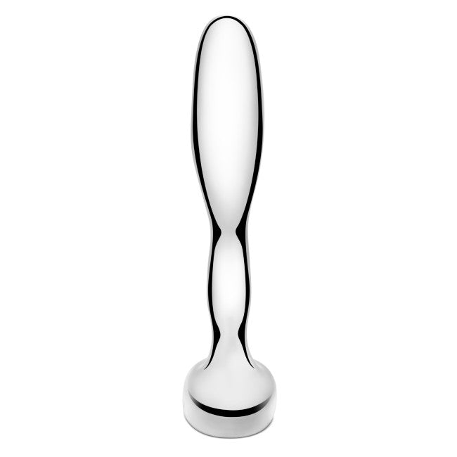 b-Vibe Stainless Steel Prostate Plug Silver