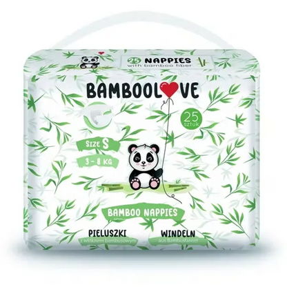 Bamboolove Lovely Pants Disposable diapers size S 3-8 kg 25 pcs