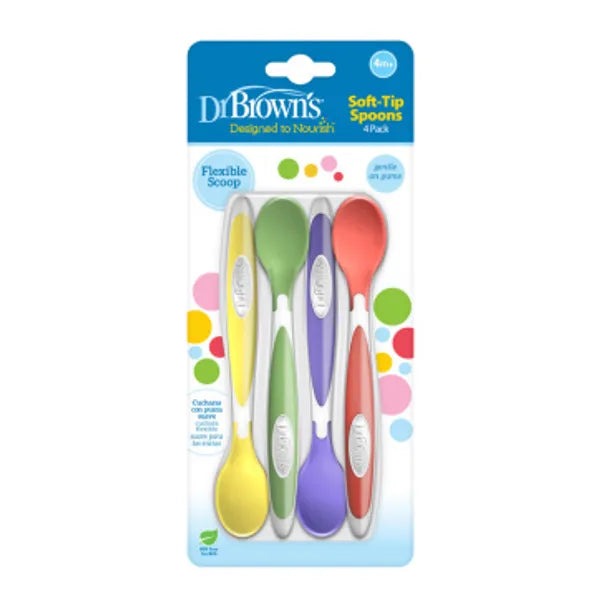 Dr.Browns Spoons Flexible Scoop 4m+; 4 pcs