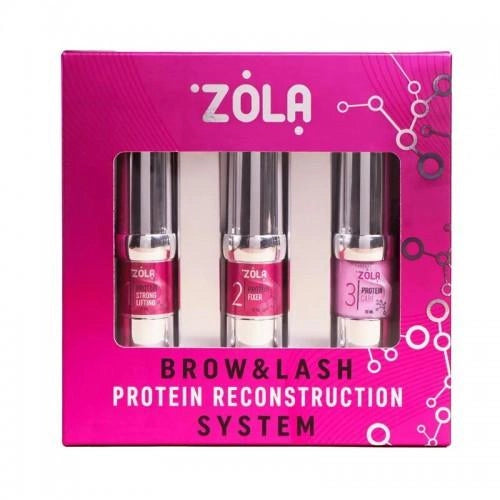 ZOLA eyelash and eyebrow lamination kit Protein Reconstruction System