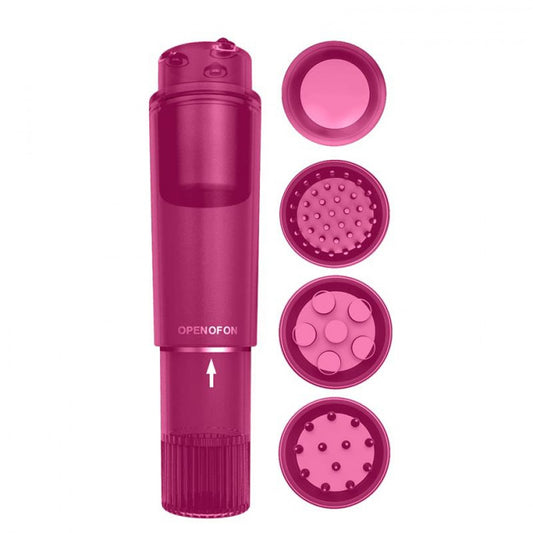 LateToBed Heady Stimulator Multi-Head Purple