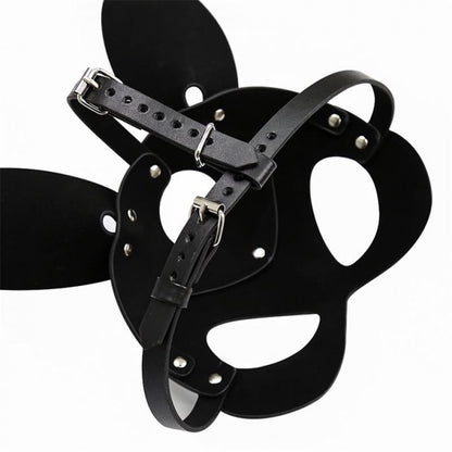 InToYou Roussy Bunny Mask Adjustable Black