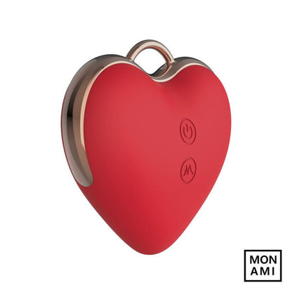 Mon Ami Sweetheart Tapping Vibrating Stimulator Red