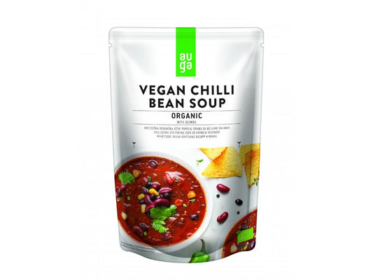 Auga Organic Vegan Chili Bean Soup 400g