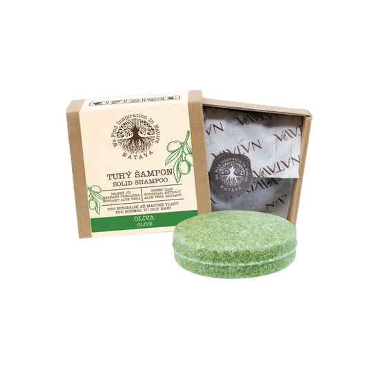 Natava Solid Shampoo Olive 85 g