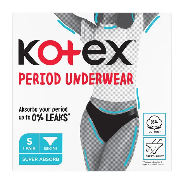 Kotex Period Underwear Size S