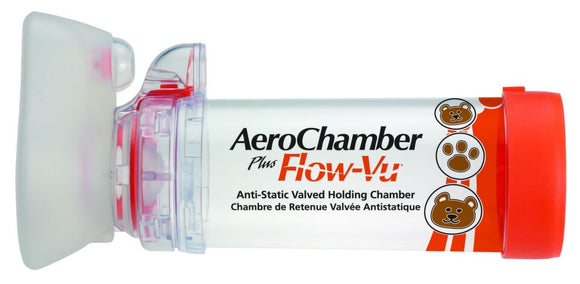 AeroChamber Plus Inhalation attachment with flap and mask for babies