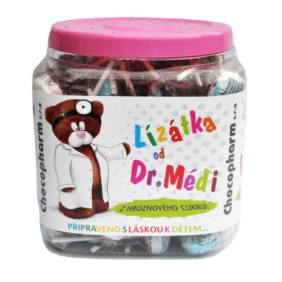 Dr. Medium Lollipops from grape sugar 125 pcs