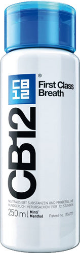 CB12 mint/menthol mouthwash solution 250 ml