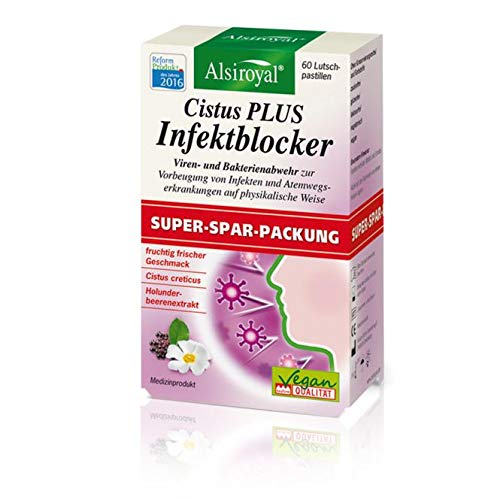 Alsiroyal Cistus PLUS Infection Blocker 60 tablets