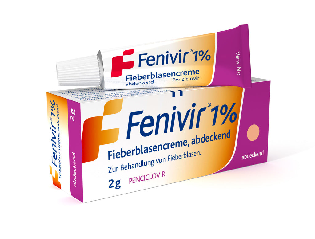 Fenivir 1% TINTED cold sore cream 2 gr – My Dr. XM