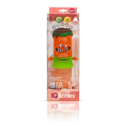 IQ Bottles PRINCESS Orange water bottle