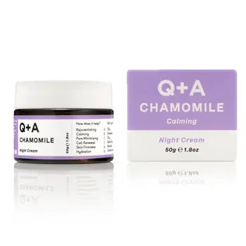 Q+A Chamomile Night Cream 50g