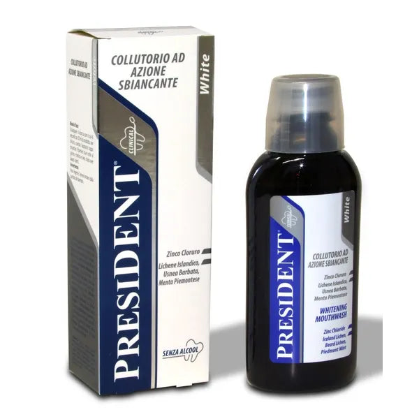 President Mouthwash White 250 ml