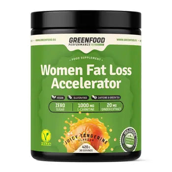 GreenFood Performance Women Fat Loss Accelerator Juicy Tangerine 420 g