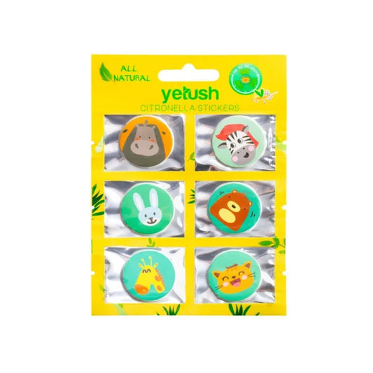 Yetush Citronella Citronella repellent stickers 6 pcs