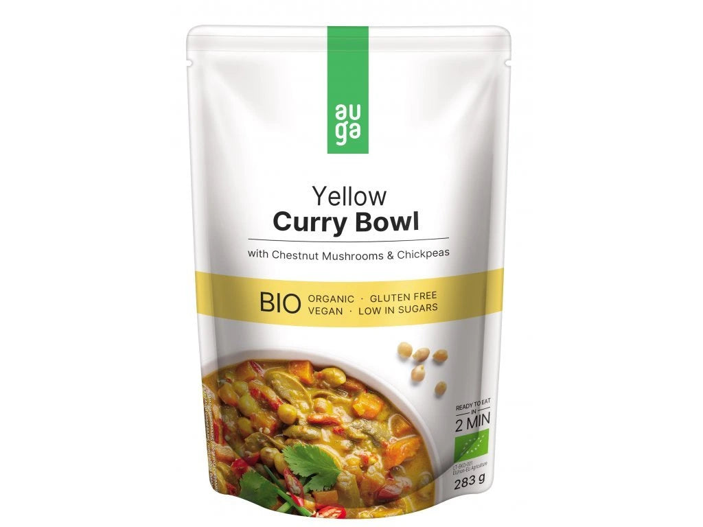 Auga Organic Vegan Yellow Curry Bowl 283 g