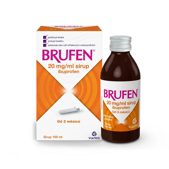 Brufen 20 mg/ml syrup 100 ml
