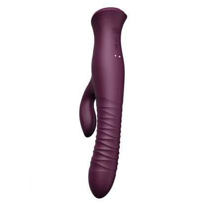 Zalo Mose Thrusting Rabbit Vibrator Purple