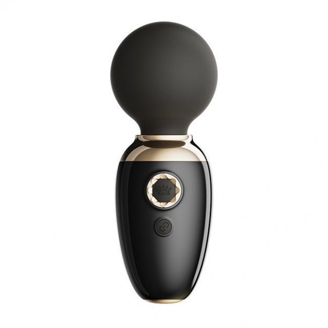 Zalo Ava Heating Mini Wand Vibrator with App Control Black