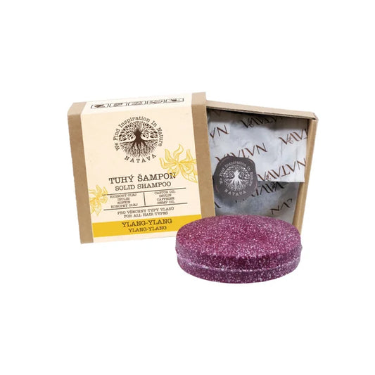 Natava Ylang Solid Shampoo Ylang - Ylang 85 g