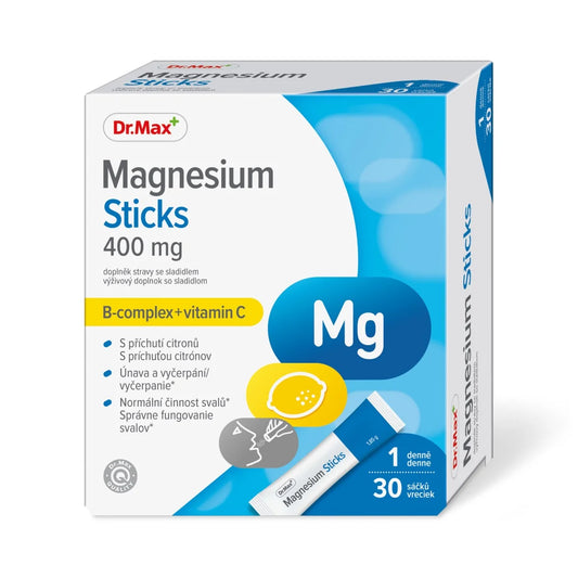 Dr. Max Magnesium Sticks 400 mg 30 Sachets